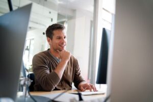 Body leasing w IT - specjalista pracujący nad projektem dla zewnętrznej firmy